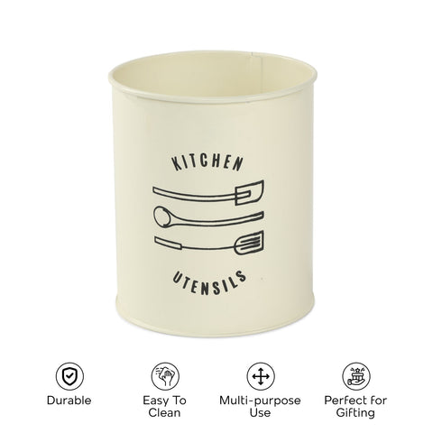 Dudki ladle holders for kitchen (Ivory)