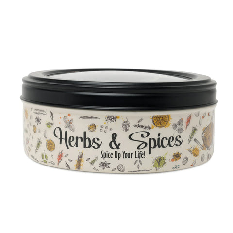 Dudki 9-in-1 Stainless Steel Spice Box Ultra Beige