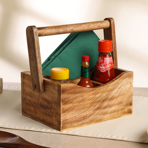 Dudki Wooden Cutlery Holder