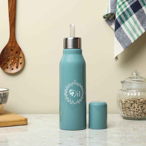 Dudki Stainless Steel Oil Dispenser 750 ml Moss Green