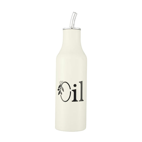 1L Stainless Steel Oil Dispenser Bottle | Oil Pourer for Kitchen BEIGE