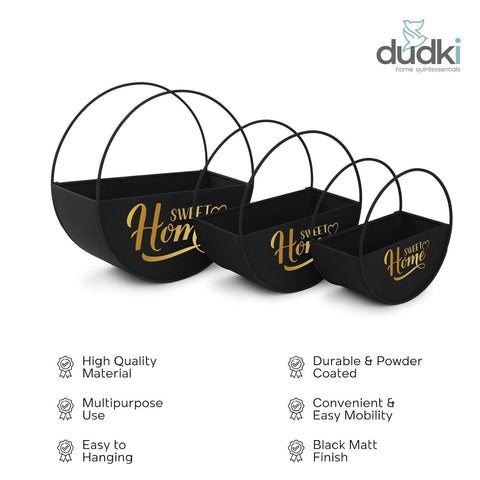 Dudki Sweet Homes Wall Planter Set of 3