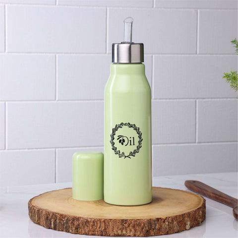 Dudki Stainless Steel Oil Dispenser 750 ml Pista Green