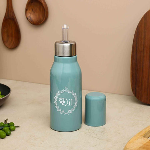 Dudki Stainless Steel Oil Dispenser 500 ml Moss Green
